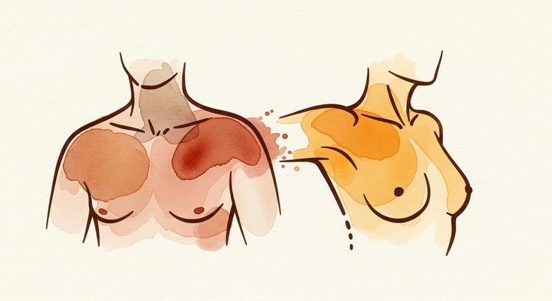 Person performing a band pull-apart exercise to correct rounded shoulders